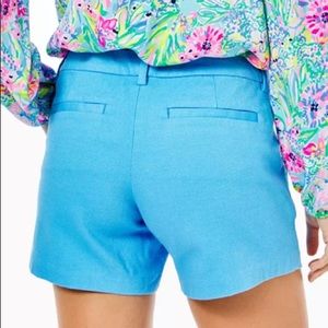 Cremieux Shorts Caribbean Blue Cotton 14
